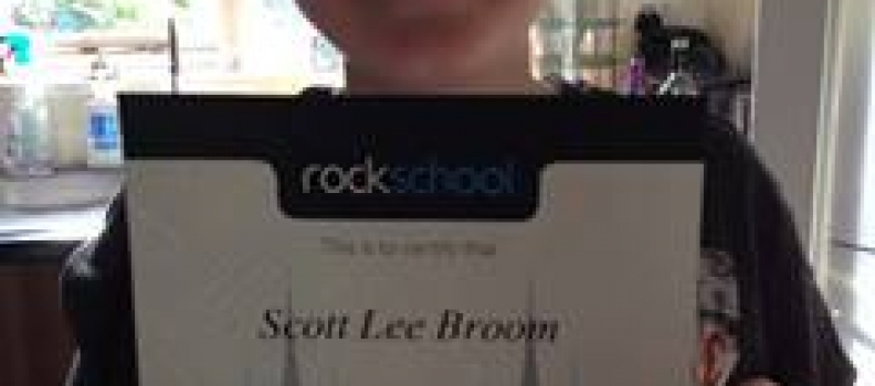 3 students pass with Distinctions – Grade 1 Rockschool drumming exam